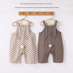 Baby Bib Overalls Romper Jumpsuit Suspender Pants