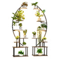 7-Tier Indoor Plant Stand with Grow Lights