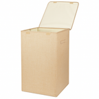 Foldable Laundry Hampers with Lid, Handles & Storage