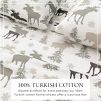 Turkish Cotton Flannel Sheet - Stratton Collection