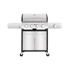 Large Outdoor 42K BTU BBQ Stainless Steel Propane Gas Grill With 4 Burners (SAK61283)