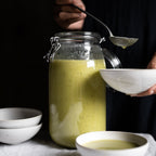 Le Parfait Super Jars, French Glass Canning Jars with Stainless Wire-Bail Clamp Lid