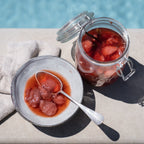 Le Parfait Super Jars, French Glass Canning Jars with Stainless Wire-Bail Clamp Lid