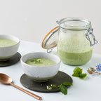 Le Parfait Super Jars, French Glass Canning Jars with Stainless Wire-Bail Clamp Lid