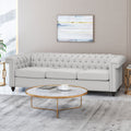 Chesterfield-Style 3 Seater Sofa