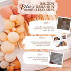 Spooky Cute Halloween Balloon Garland Kit
