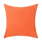 Soft Polyester Cushion Cover Corn Striped Pillow Cozy Throw Pillow Covers Cases for Couch Bed Sofa Ultra Soft Striped Cover Nordic Home Decor Throw Pillow Case Car Living Room Autumn Decoration