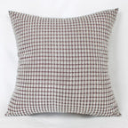 Soft Polyester Cushion Cover Corn Striped Pillow Cozy Throw Pillow Covers Cases for Couch Bed Sofa Ultra Soft Striped Cover Nordic Home Decor Throw Pillow Case Car Living Room Autumn Decoration