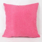 Soft Polyester Cushion Cover Corn Striped Pillow Cozy Throw Pillow Covers Cases for Couch Bed Sofa Ultra Soft Striped Cover Nordic Home Decor Throw Pillow Case Car Living Room Autumn Decoration