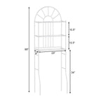 3-Tier Bathroom Rack Over-the-Toilet Storage Rack with 3 Shelves