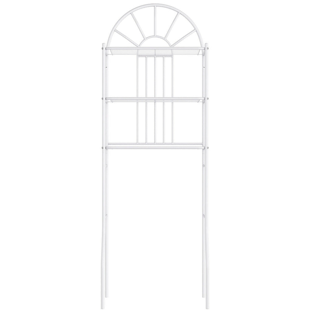 3-Tier Bathroom Rack Over-the-Toilet Storage Rack with 3 Shelves
