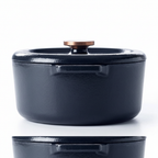 Enameled Cast Iron Round Dutch Oven, 5-Qt