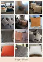 Soft Polyester Cushion Cover Corn Striped Pillow Cozy Throw Pillow Covers Cases for Couch Bed Sofa Ultra Soft Striped Cover Nordic Home Decor Throw Pillow Case Car Living Room Autumn Decoration