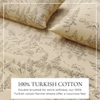 Turkish Cotton Flannel Sheet - Stratton Collection