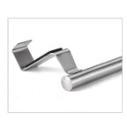 Towel Rack Over Door Towel Bar Hanging Holder Stainless Steel Bathroom Kitchen Cabinet Towel Rag Rack Shelf Hanger Tool Gadget