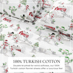 Turkish Cotton Flannel Sheet - Stratton Collection